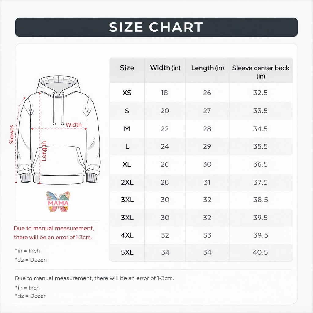 Mama Butterfly Floral Patchwork Mother’s Day Tee Graphic Hoodie - Image 4