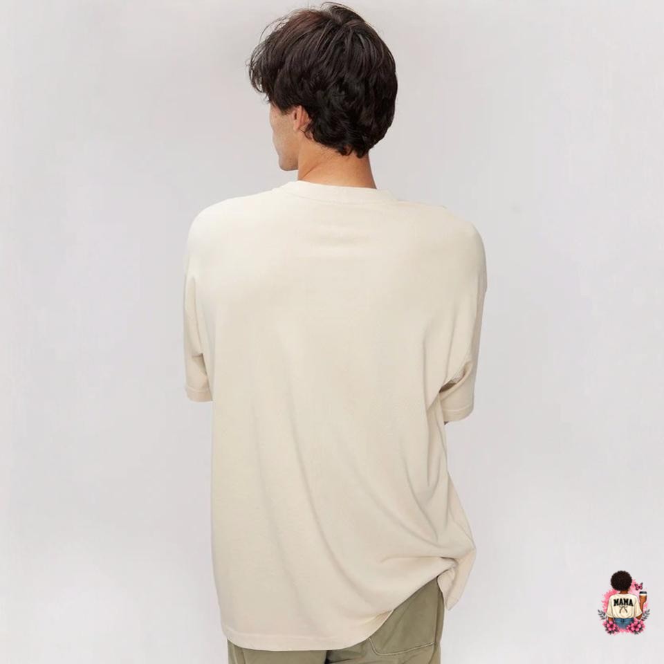 Mama Leopard Print Curly Hair Coffee Pink Floral Mother Day Premium Tri Blend Shirt - Image 3