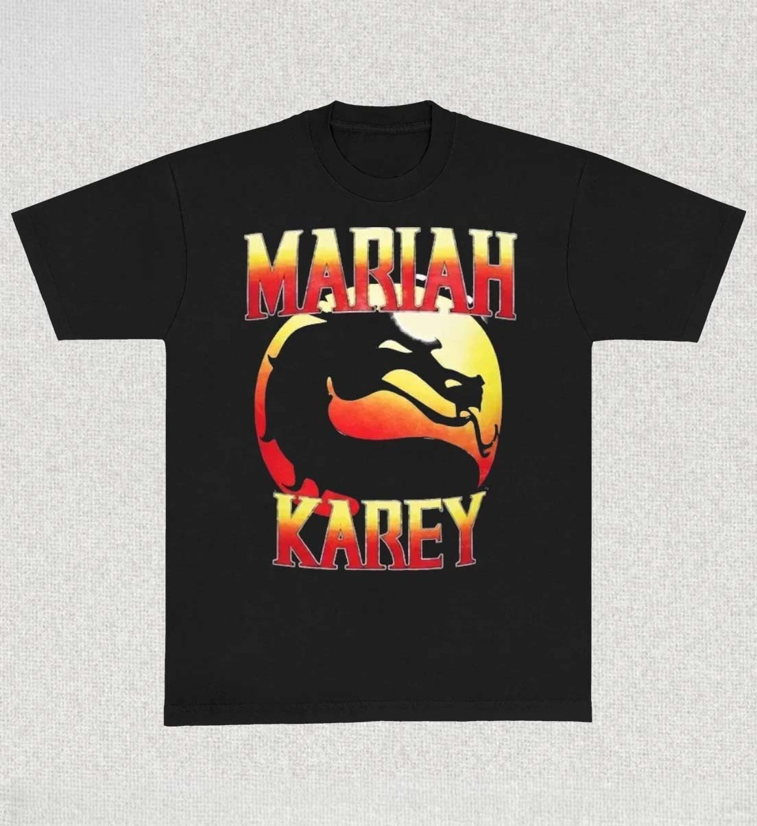 Mariah Karey Mortal Kombat Parody Shirt