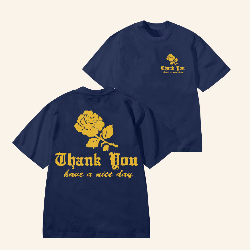 Market Studios Merch Thank You Needlepoint T-Shirt Xmas Gifts For Her