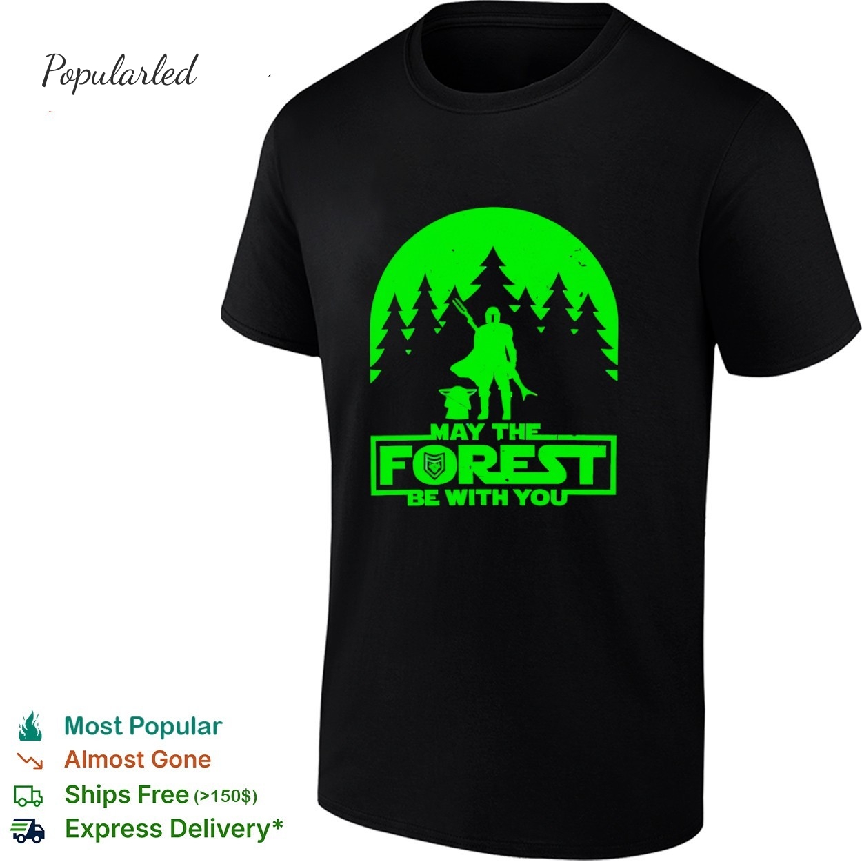May the forest be with you Star Wars shirt