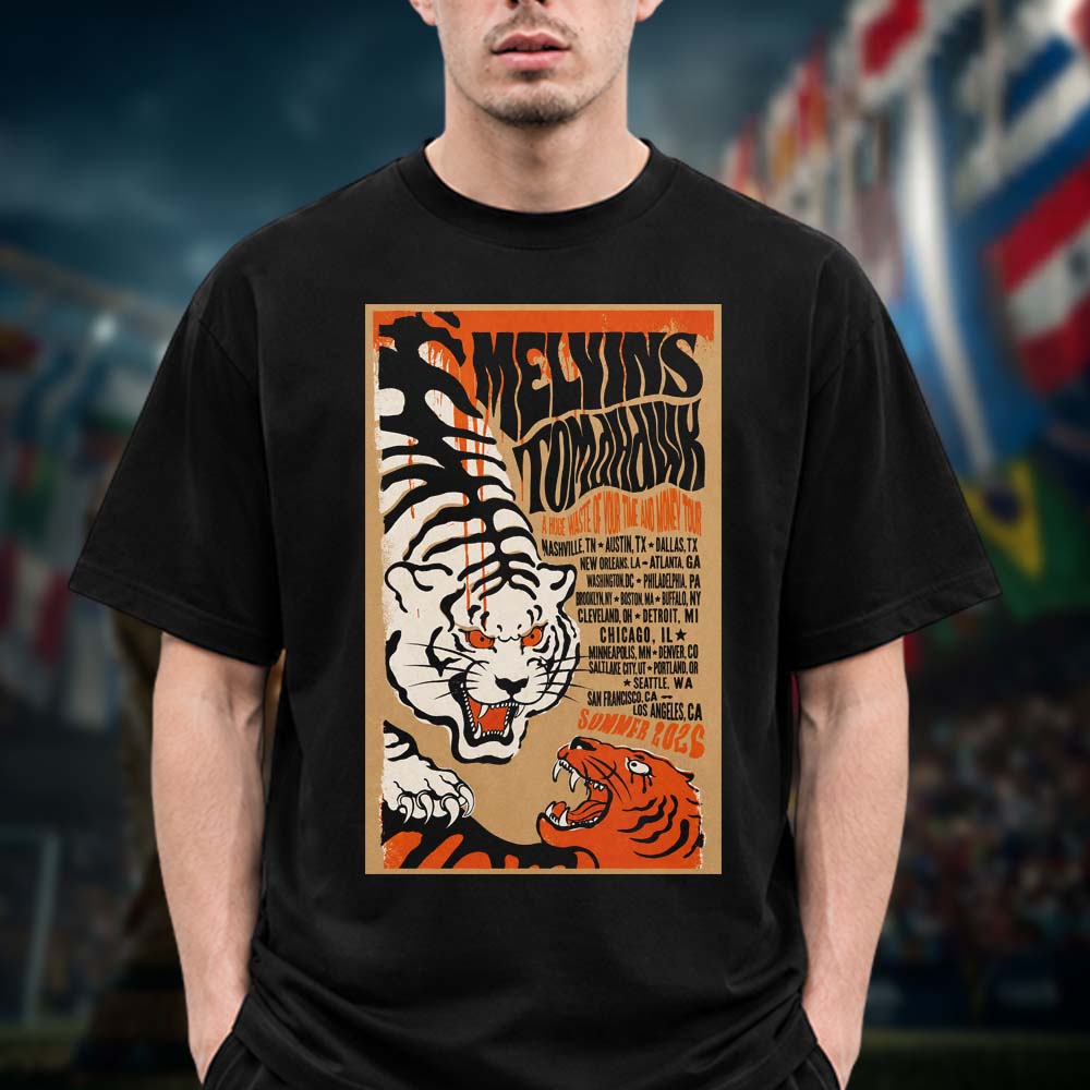 Melvins A Huge Waste of Your Time And Money Summer Tour 2026 Tour Dates Unisex T Shirt