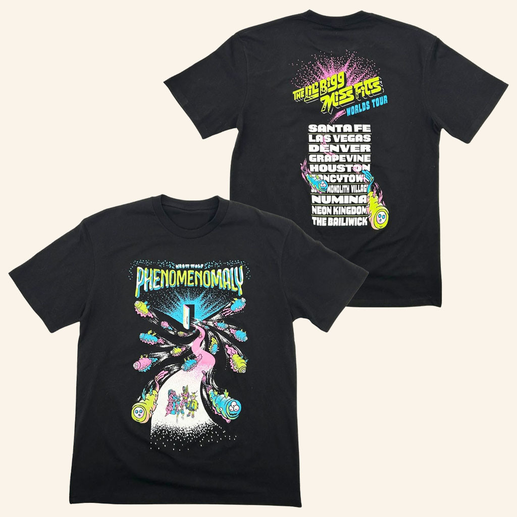 Meow Wolf Merch 2026 Phenomenomaly TourTShirtBest Gifts For Brothers
