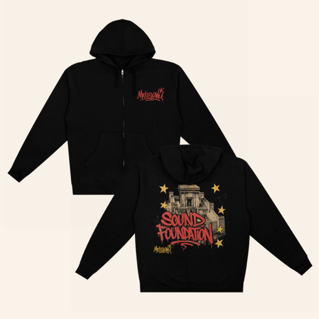 Merchtable Merch Matisyahu Sound Foundation Zip Hoodie Birthday Ideas For Husband