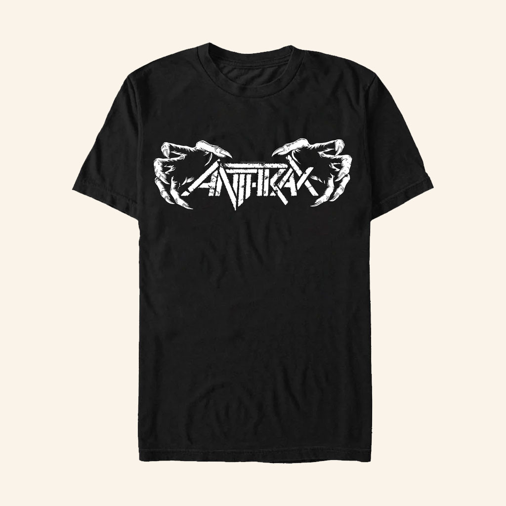 Metal Hammer Merch 2026 Anthrax Death HandsTShirtGift Ideas For Brothers