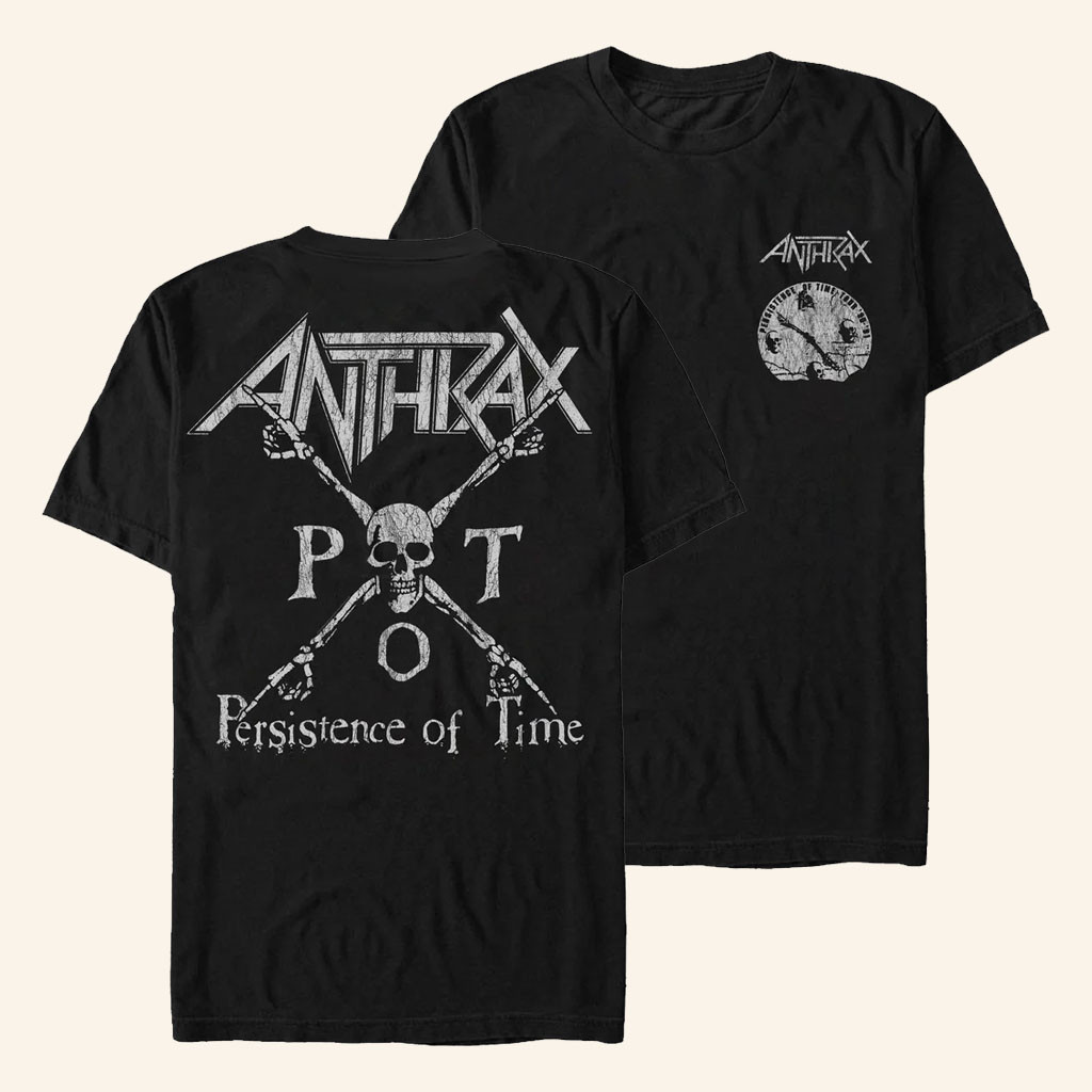 Metal Hammer Merch 2026 Anthrax Persistence Of TimeTShirtGifts For My Husband