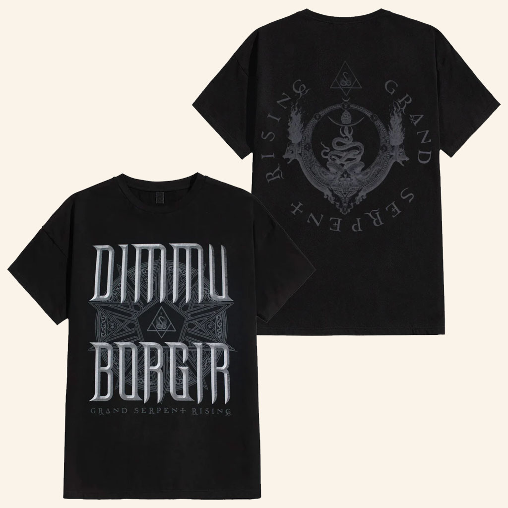 Metal Hammer Merch 2026 Dimmu Borgir Logo GSRTShirtGreat Gifts For Dad