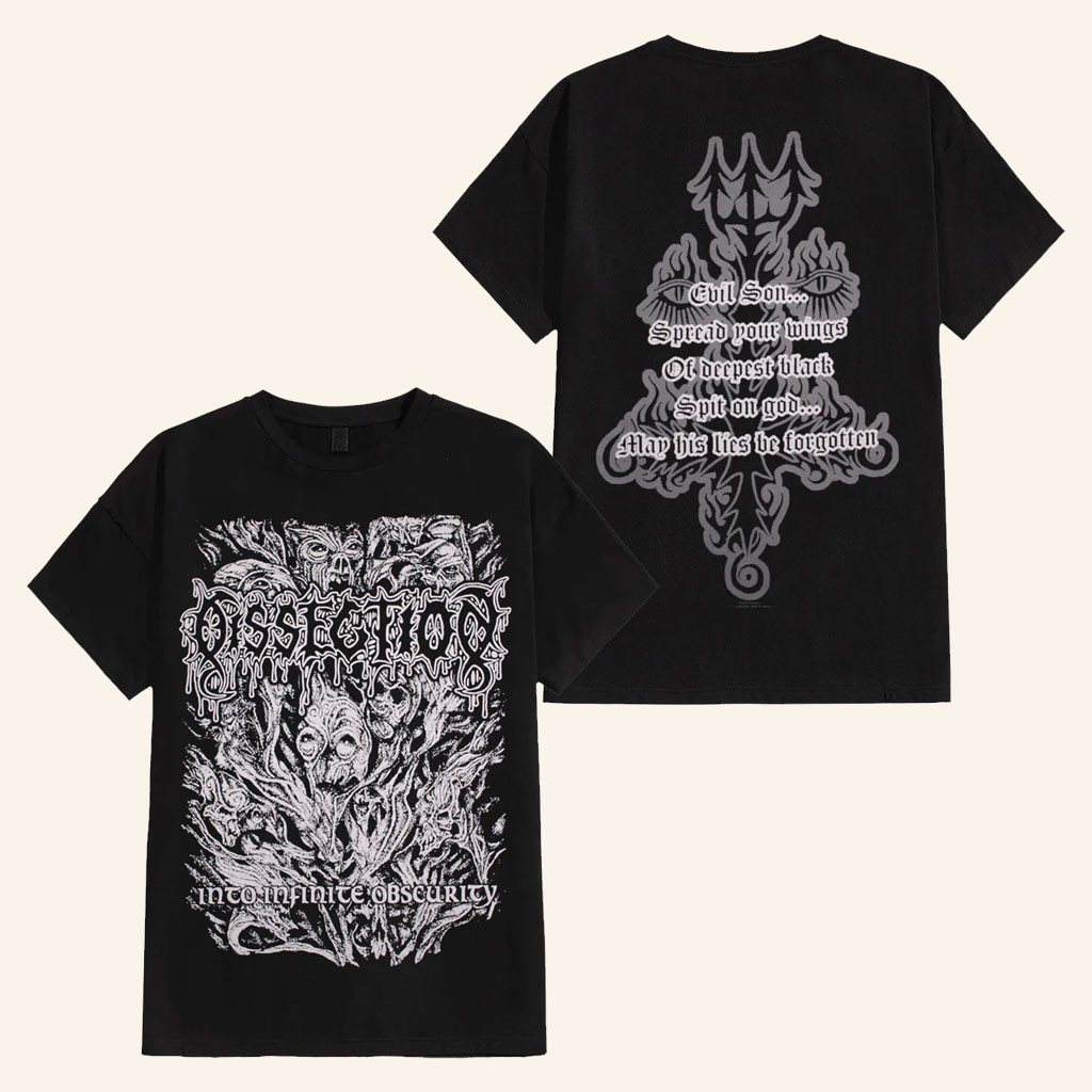 Metal Hammer Merch 2026 Dissection Into Infinite ObscurityTShirtGifts For My Boyfriend