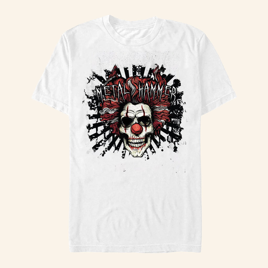 Metal Hammer Merch 2026 El Clowno RojoTShirtWhite Metal Hammer Shirt Gifts For Friends