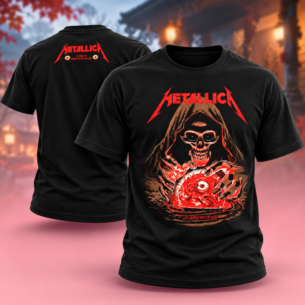 Metallica Event Tee Weekend Five At Sphere In Las Vegas NV On October 29 31 2026 Two Sided Unisex TShirt