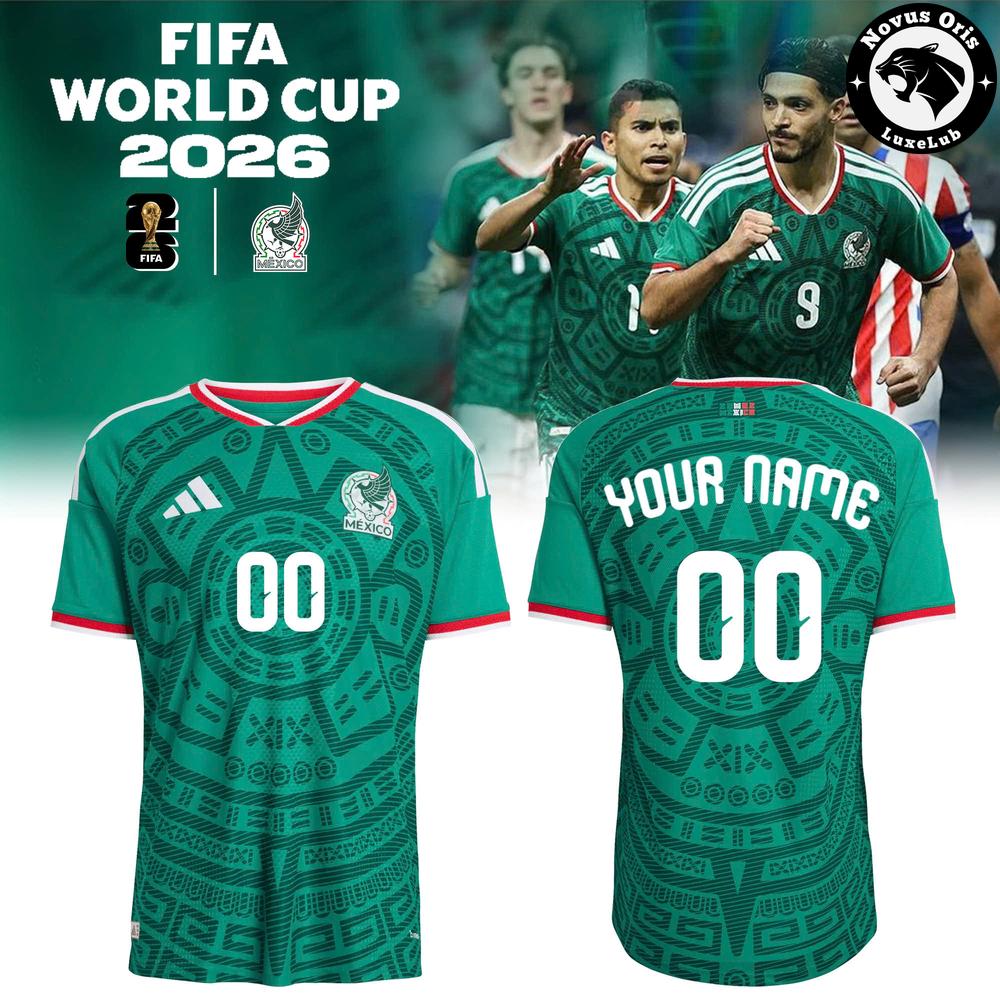 Mexico FIFA World Cup 2026 Custom Soccer Jersey 1 - Unicasport Mexico FIFA World Cup 2026 Custom Soccer Jersey
