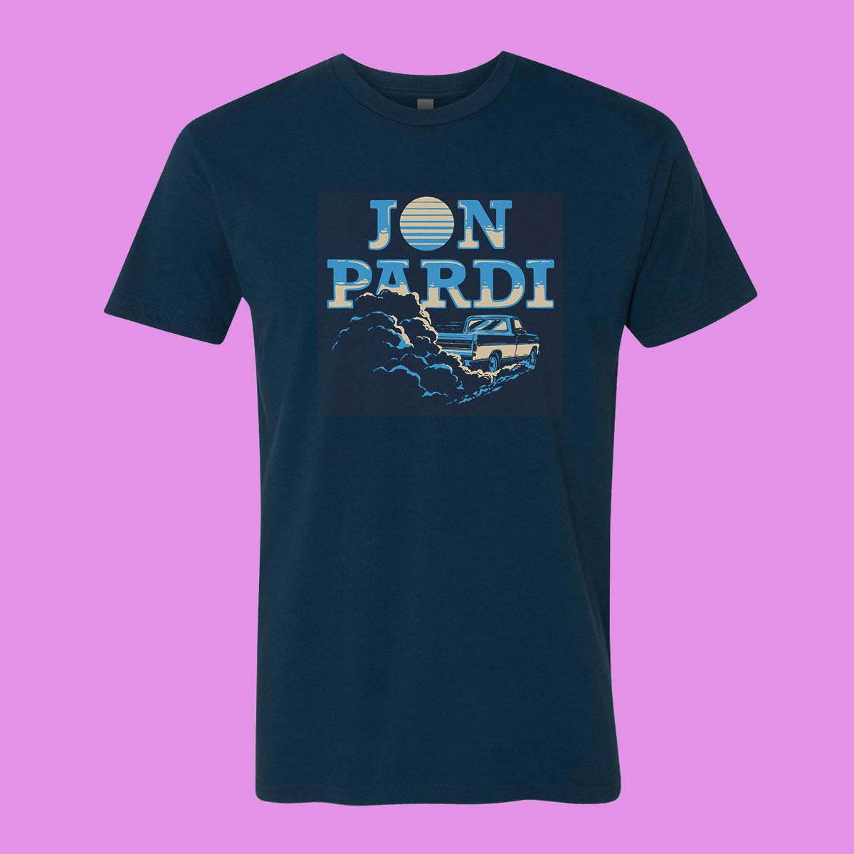 Jon Pardi Tour 2026 Midnight Chevrolet Graphic Tee - Gift Idea for Fans