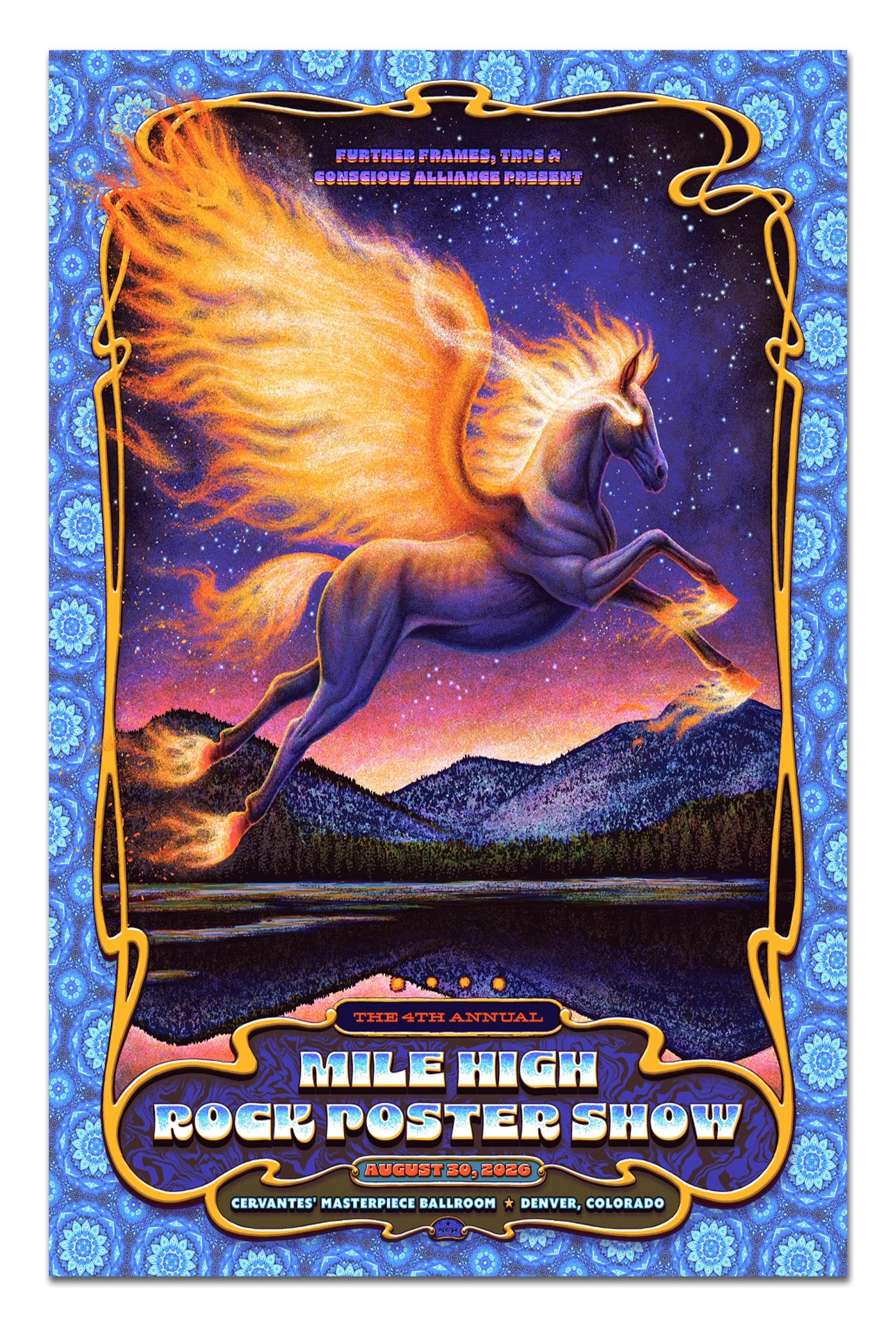 mile high rocky poster show august 30 2026 denver co poster merch S4lOU - merchtourboutique
