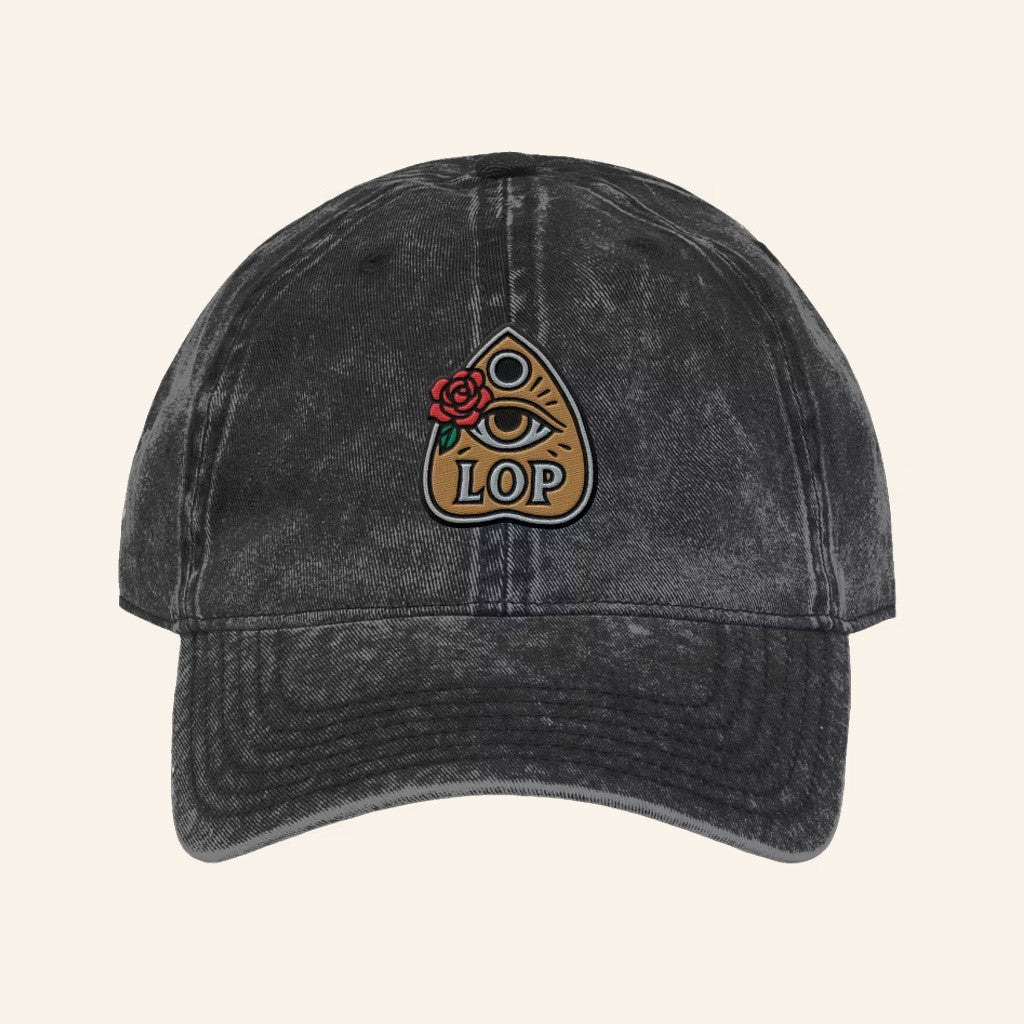 Mile Higher Merch Embroidered Acid Wash Hat Lights Out Merch Xmas Gifts For Him