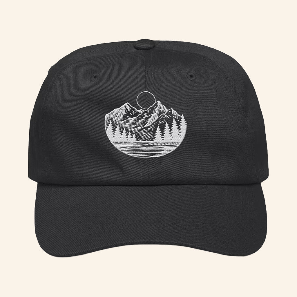 Mile Higher Merch Embroidered Mountain Sunrise Hat Higher Hope Merch Gifts For Him