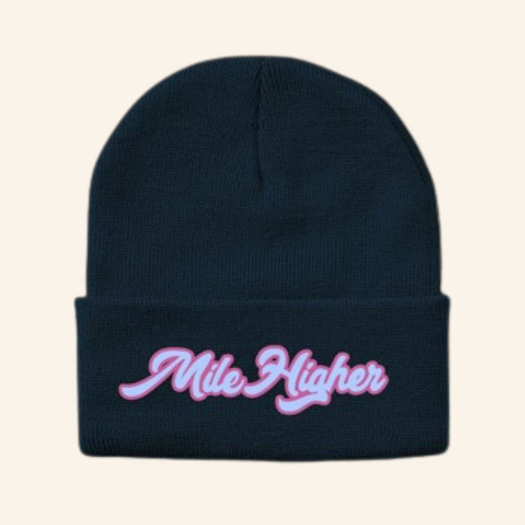 Mile Higher Merch Mile Higher Beanie Gifts For Best Friends