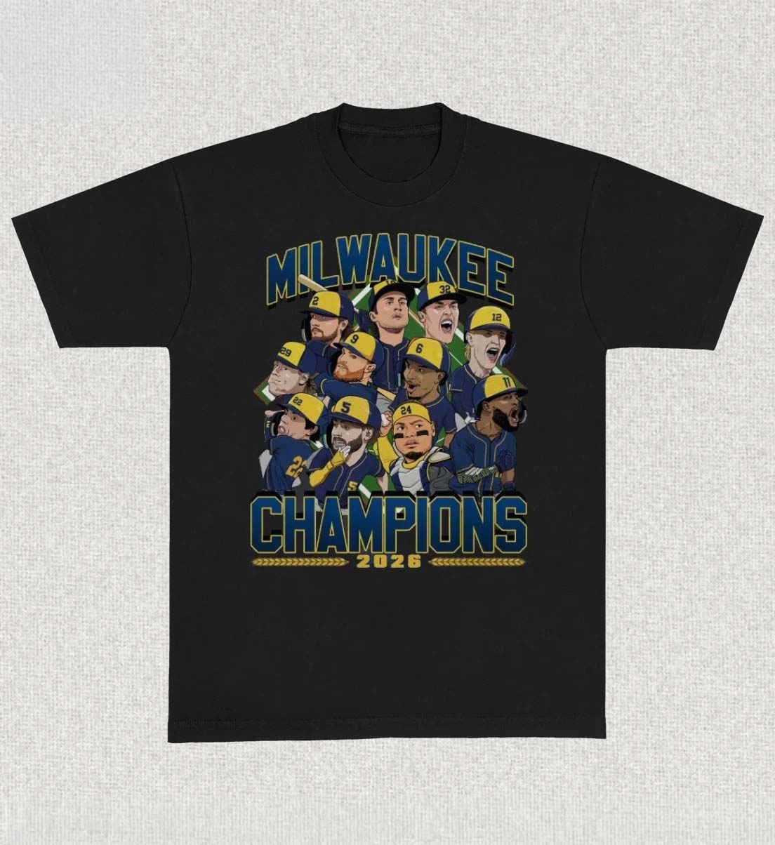 Milwaukee Baseball 2026 Team Champs TShirt