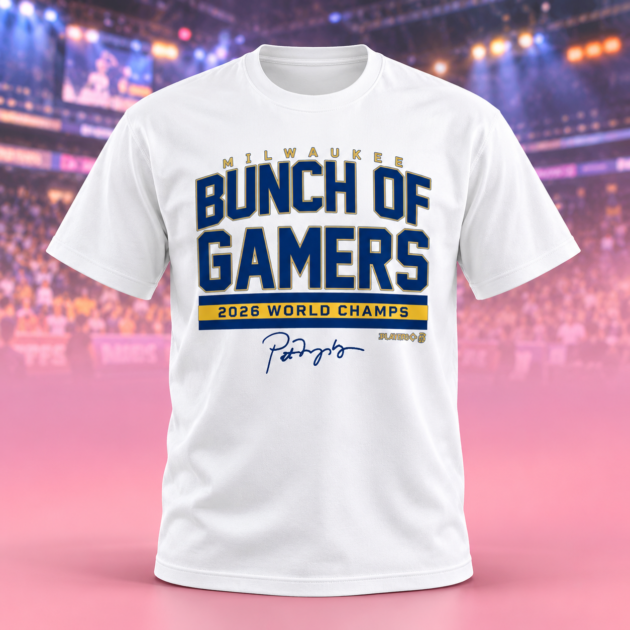 Milwaukee Baseball Bunch Of Gamers 2026 World Champs TShirt