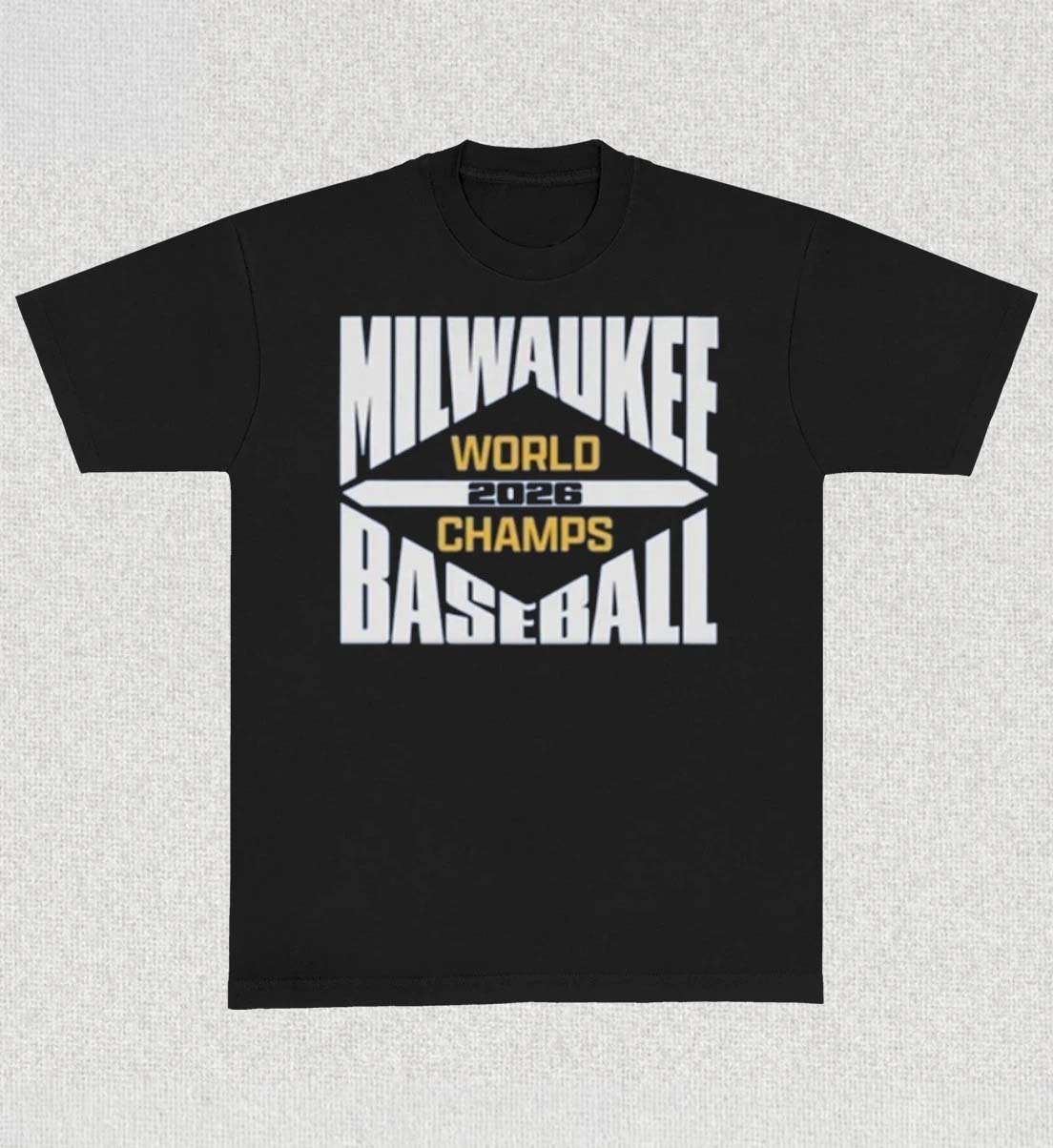 Milwaukee Baseball Diamond World Champs 2026 Shirt