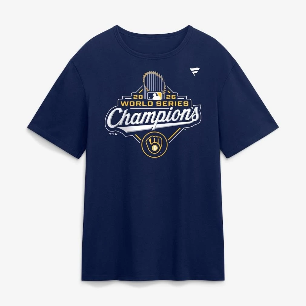 Milwaukee Brewers 2026 World Series Champions Big Tall Official Logo Shirt