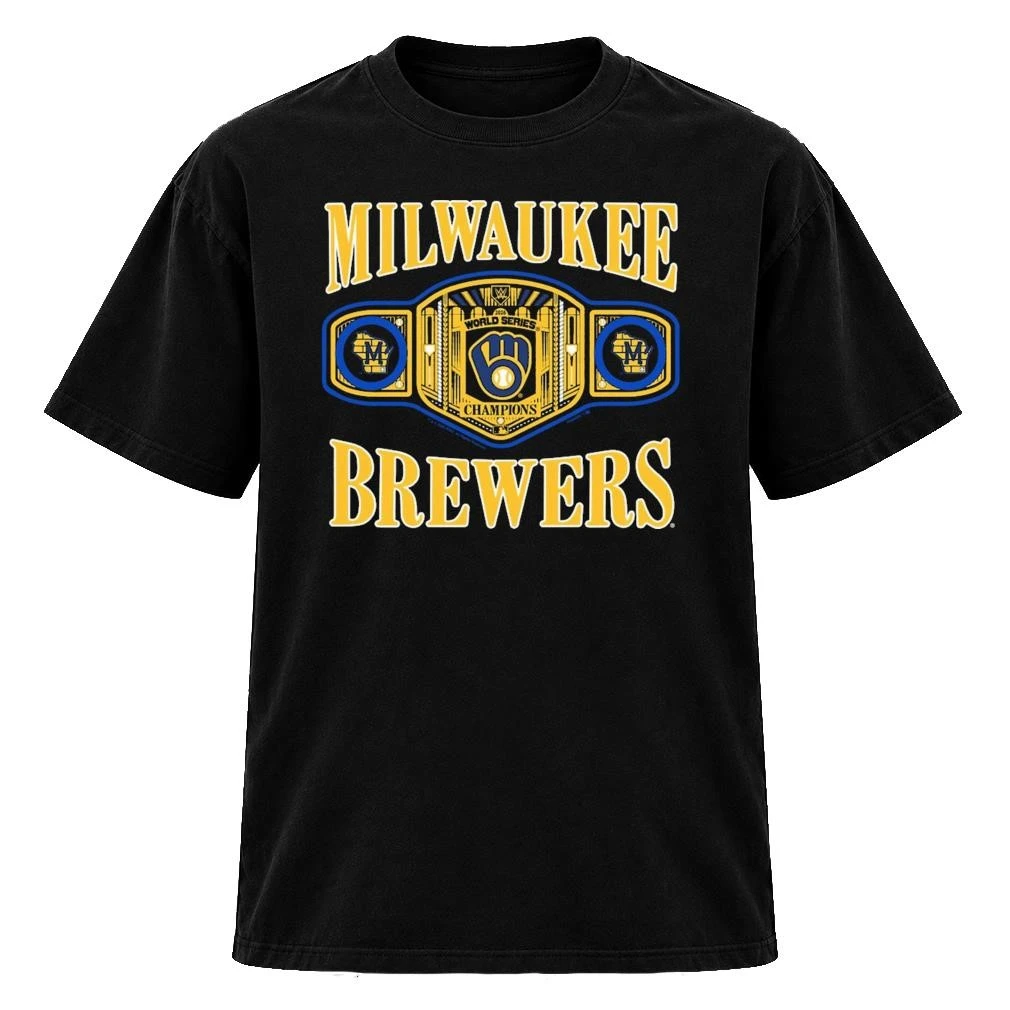Milwaukee Brewers 2026 World Series Champions Champs Belt Shirt