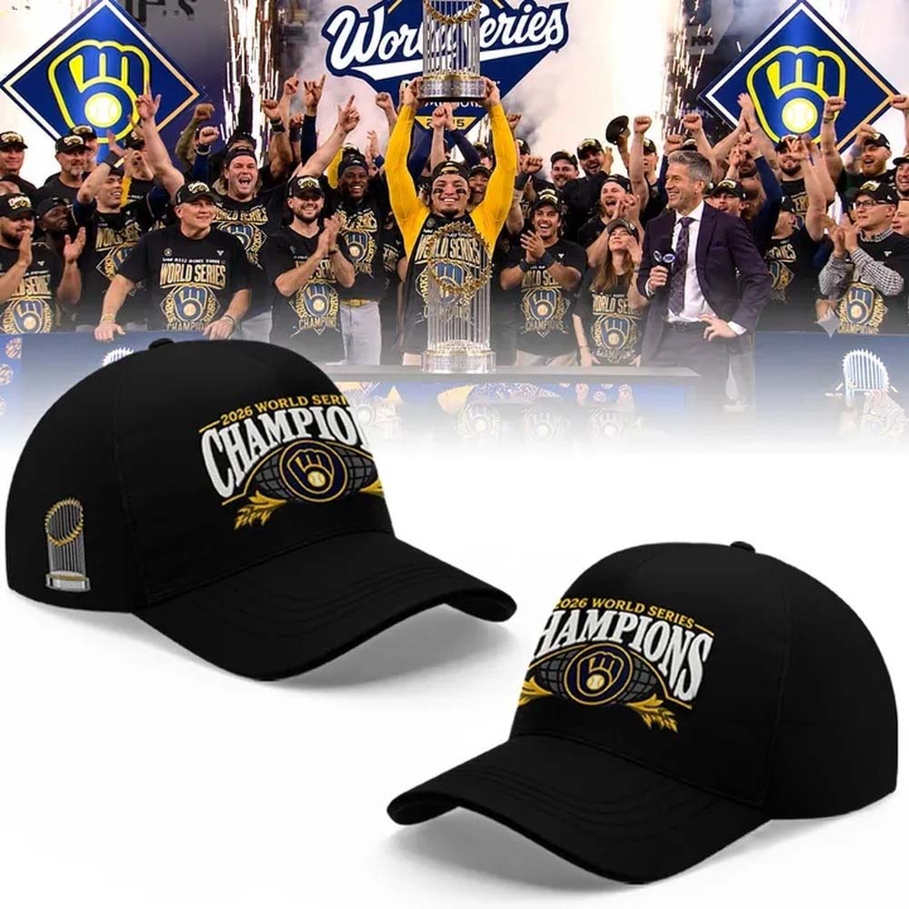 Milwaukee Brewers 2026 World Series Champions Classic Cap
