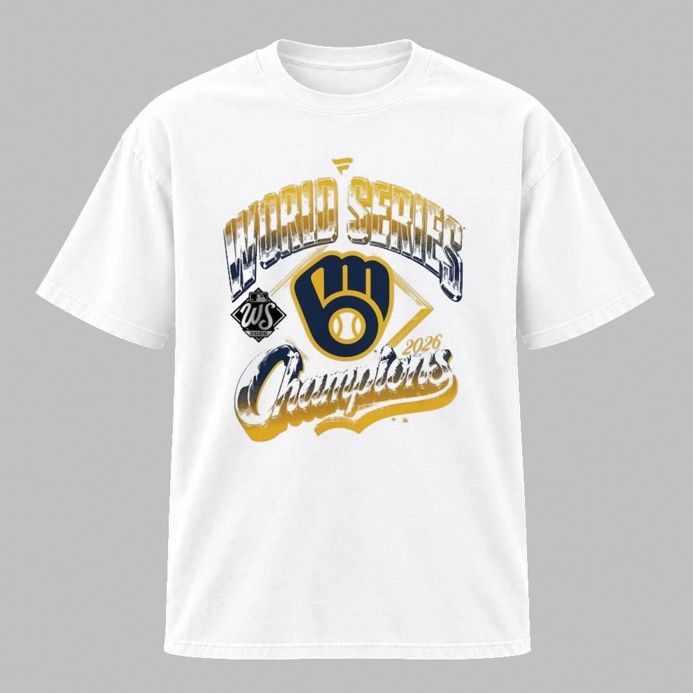 Milwaukee Brewers 2026 World Series Champions Cold Run Shirt
