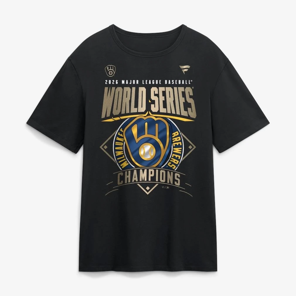 Milwaukee Brewers 2026 World Series Champions Locker Room TShirt