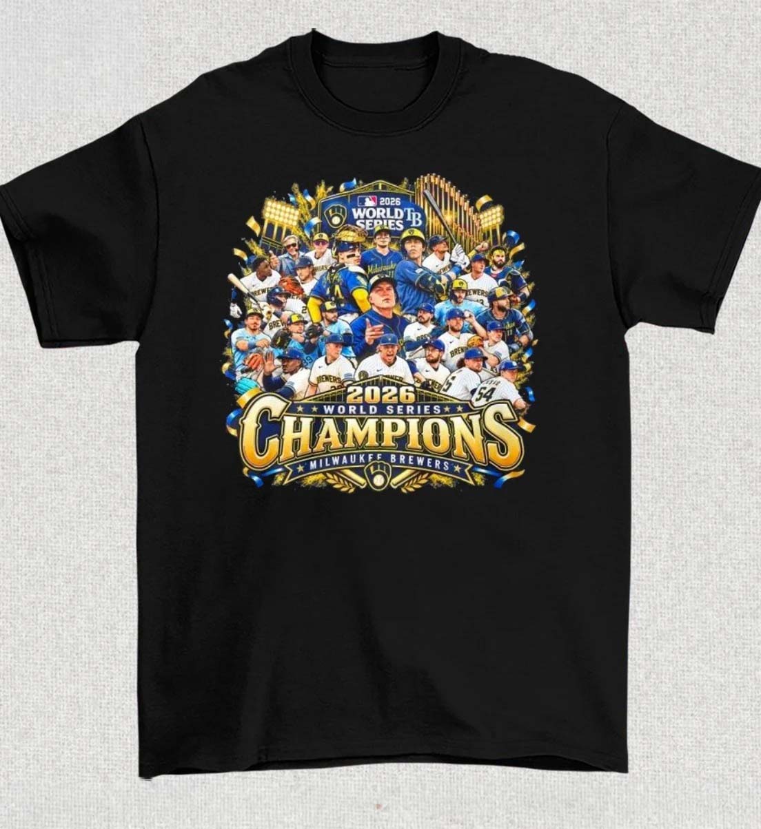Milwaukee Brewers 2026 World Series Champions TShirt