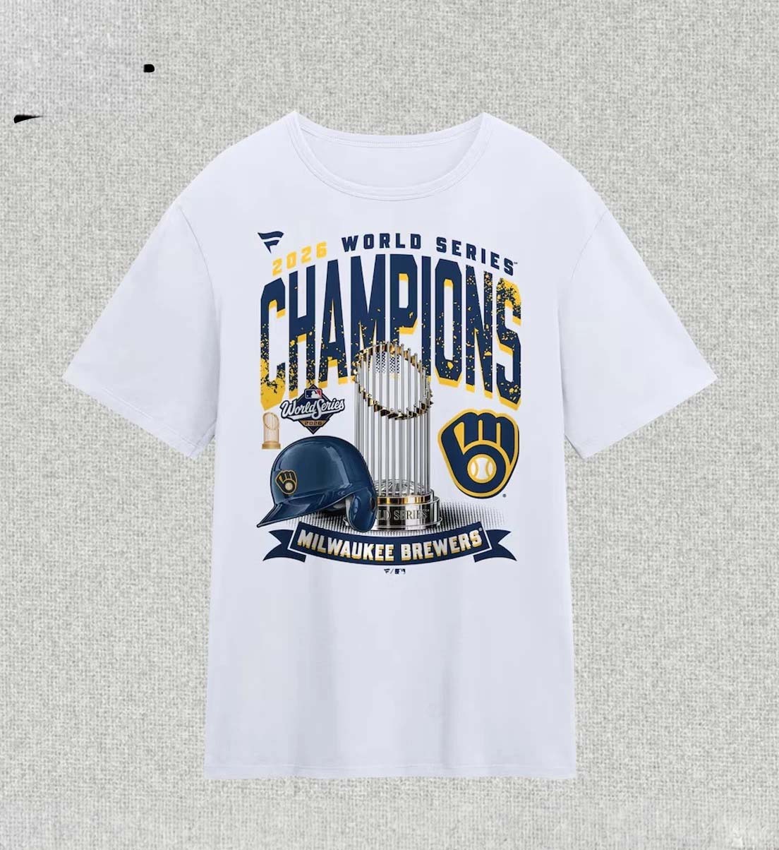 Milwaukee Brewers 2026 World Series Champions Wild Pitch TShirt
