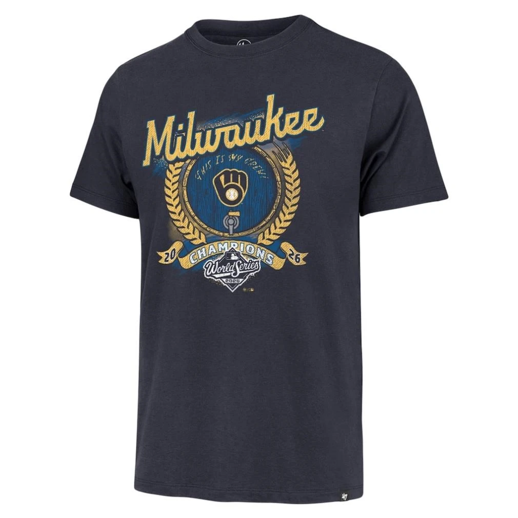Milwaukee Brewers 47 2026 World Series Champions My Crew Banner Shirt