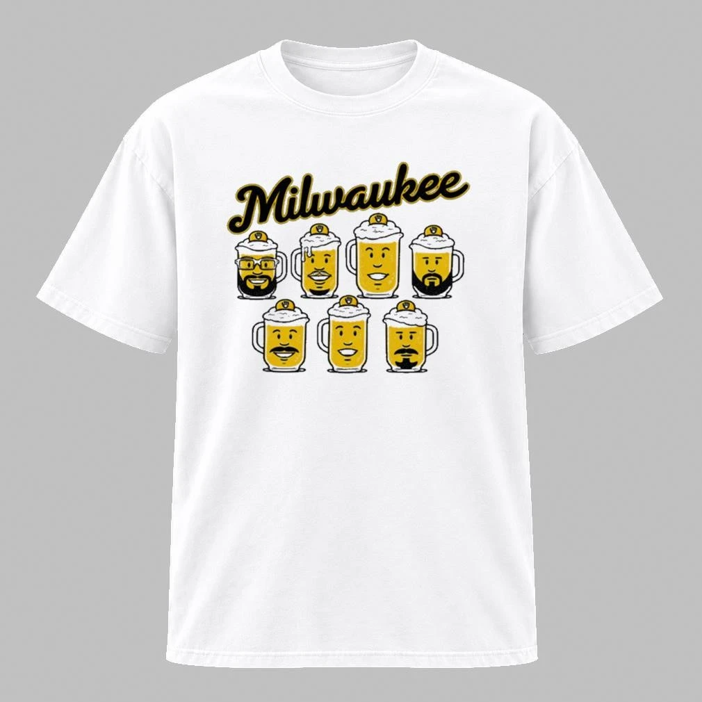 Milwaukee Brewers Beer Pitchers Shirt