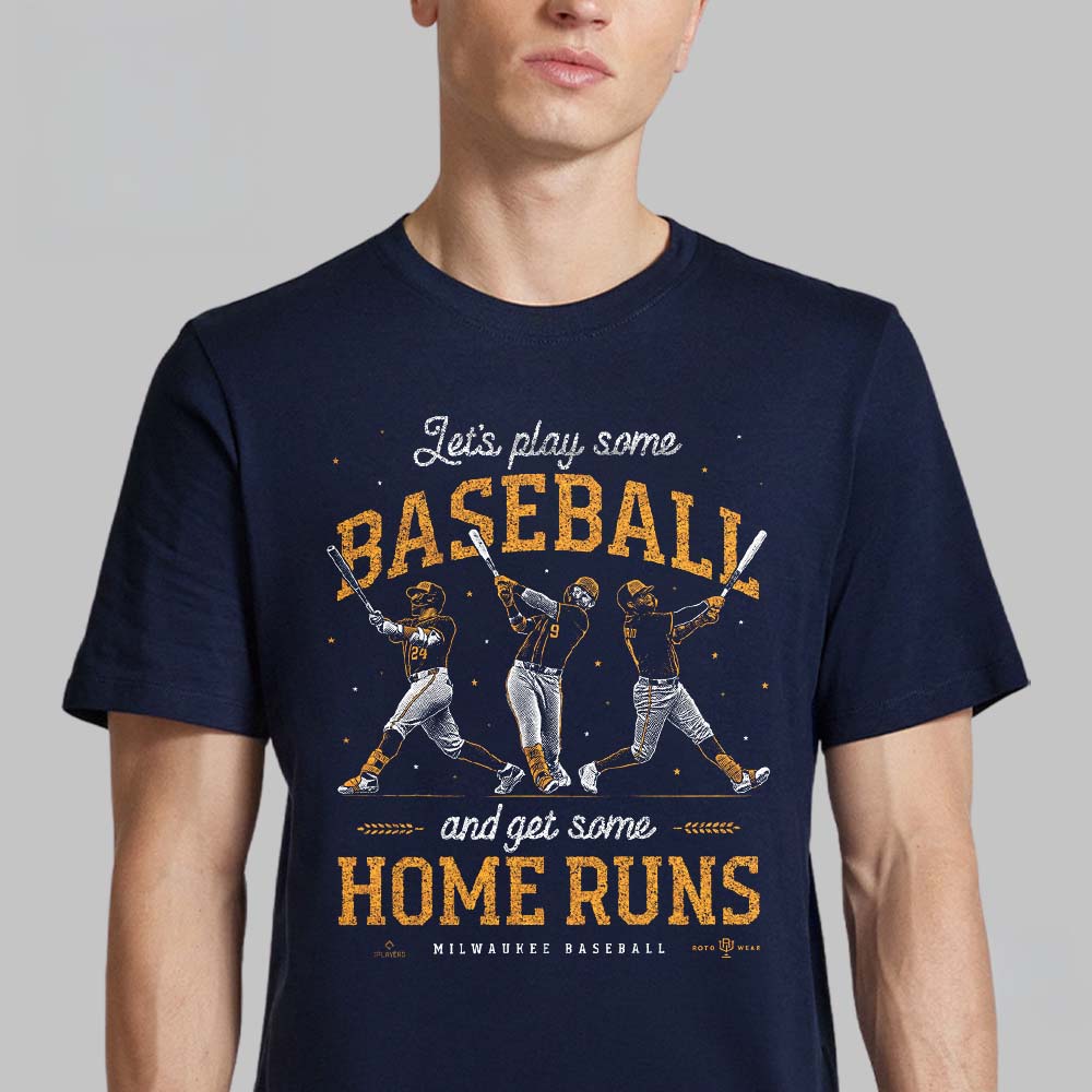 Milwaukee Brewers baseball slogan graphic shirt