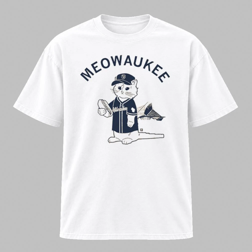 Milwaukee Brewers Meowaukee Shirt