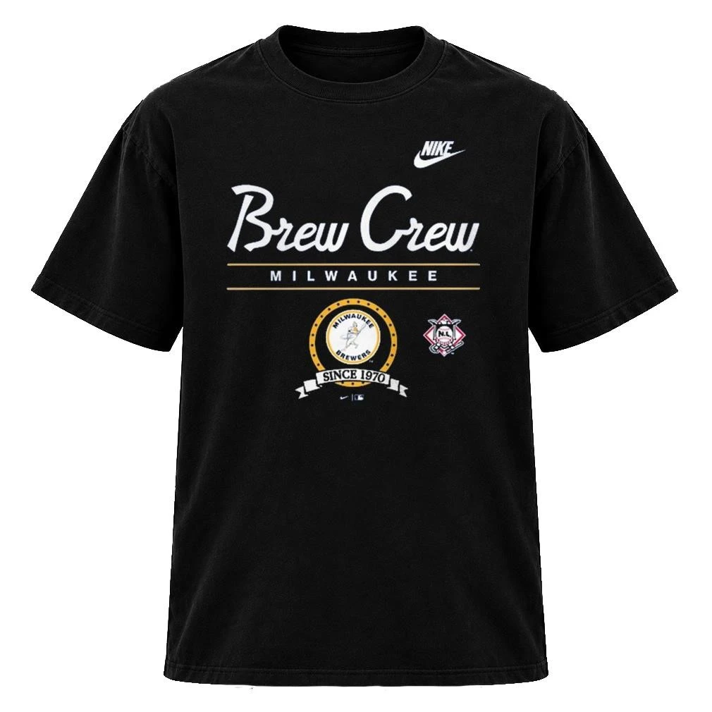 Milwaukee Brewers Nike Cooperstown Graphic TShirt