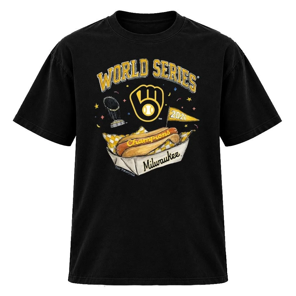 Milwaukee Brewers Tiny Turnip 2026 World Series Champions Shirt