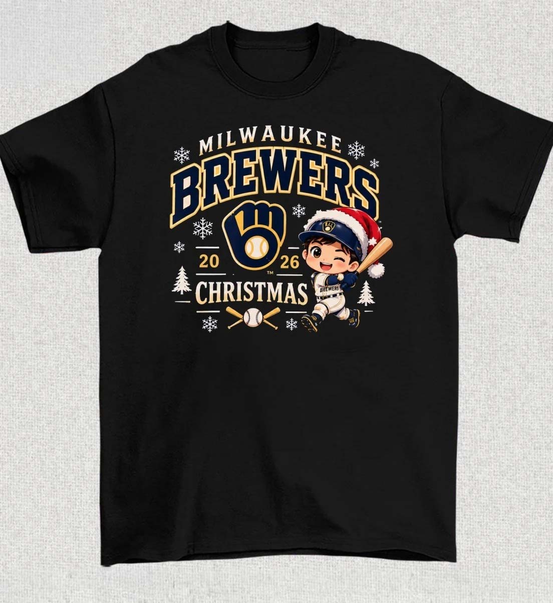 Milwaukee Brewers World Series 2026 Christmas 2026 TShirt