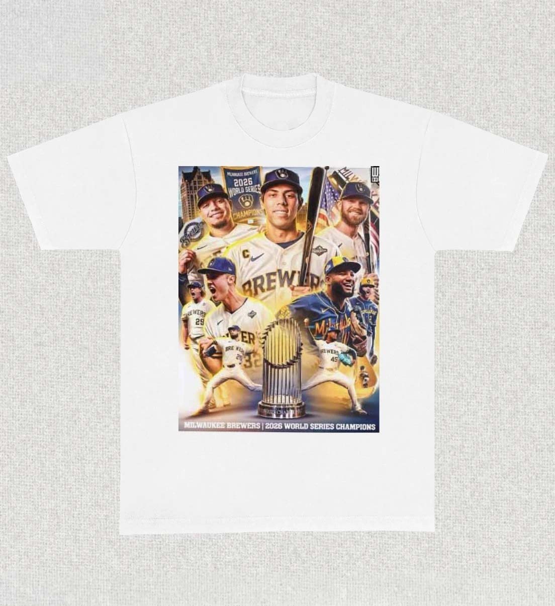 Milwaukee Brewers World Series Champions 2026 MLB TShirt