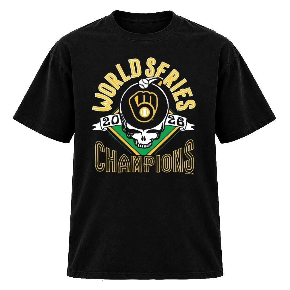 Milwaukee Brewers x The Grateful Dead 2026 World Series Champions Shirt
