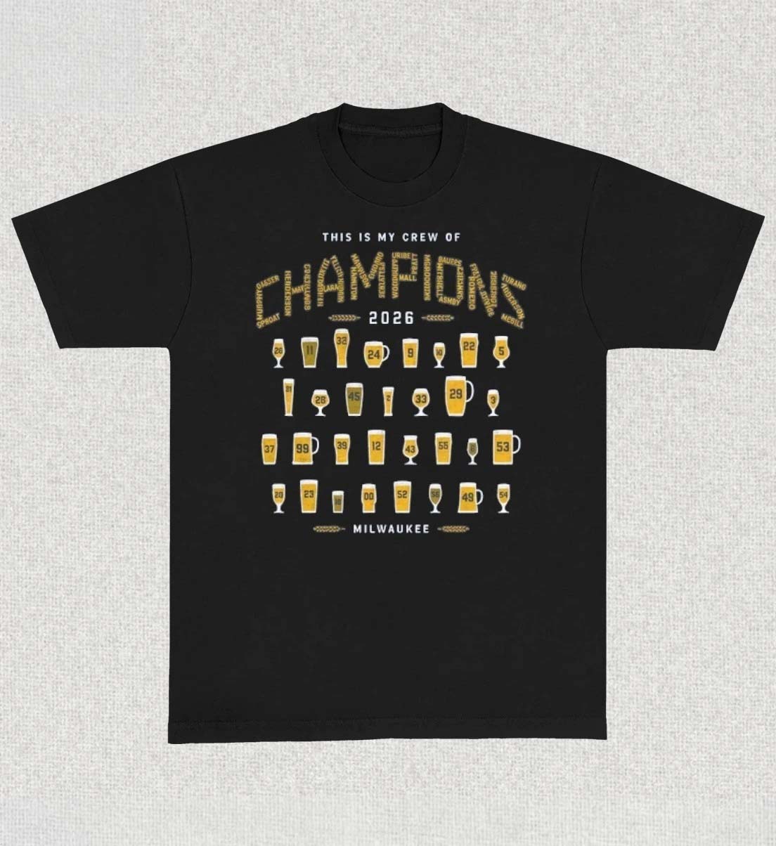 Milwaukee This Is My Crew Of Champions 2026 Shirt