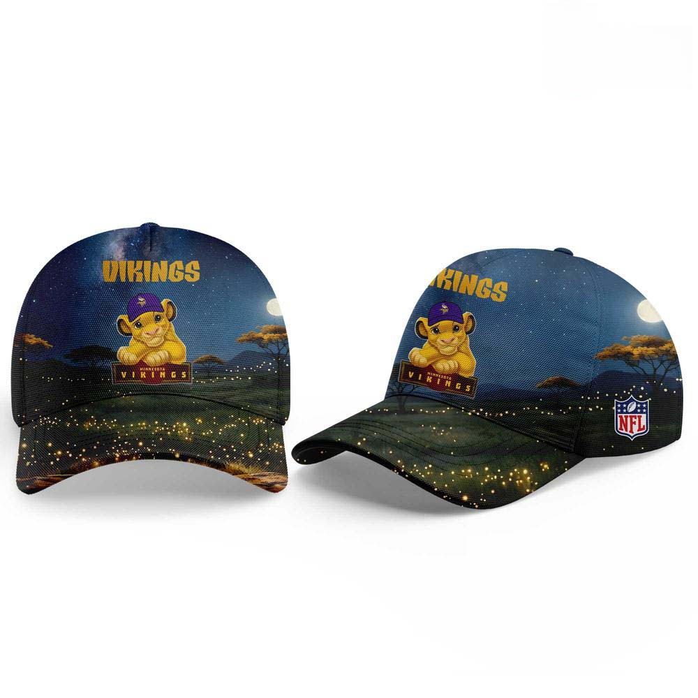 Minnesota Vikings x The Lion King Short Sleeve TShirt - Image 2