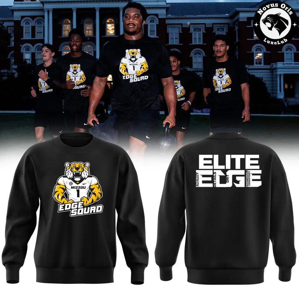 Missouri Tigers Edge Squad 2026 Black Graphic Sweatshirt 1 - Unicasport Missouri Tigers Edge Squad 2026 Black Graphic Sweatshirt