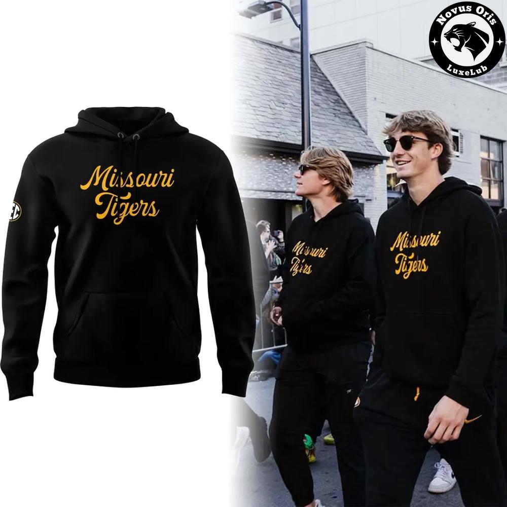 Missouri Tigers Mizzou Gold 2026 Black Pullover Hoodie 1 - Unicasport Missouri Tigers Mizzou Gold 2026 Black Pullover Hoodie