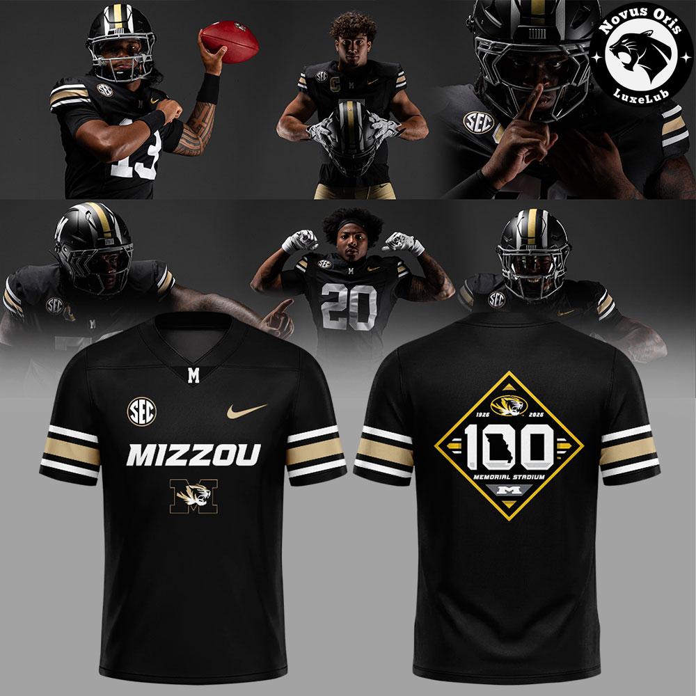Missouri Tigers Mizzou Memorial Stadium 100th Anniversary Football Jersey 1 - Unicasport Missouri Tigers Mizzou Memorial Stadium 100th Anniversary Football Jersey