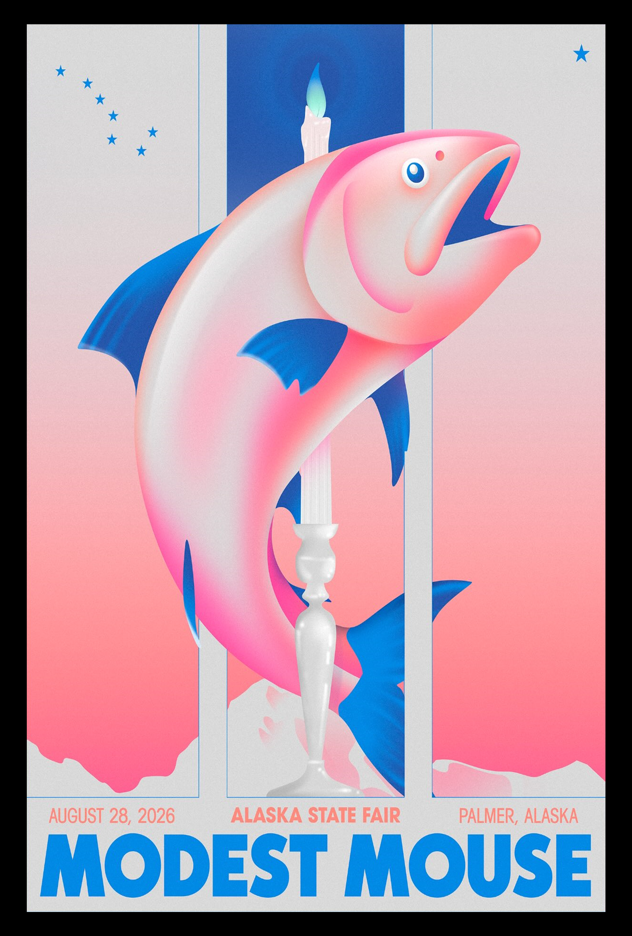 Modest Mouse Alaska State Fair in Palmer, Alaska, on August 28, 2026 Poster