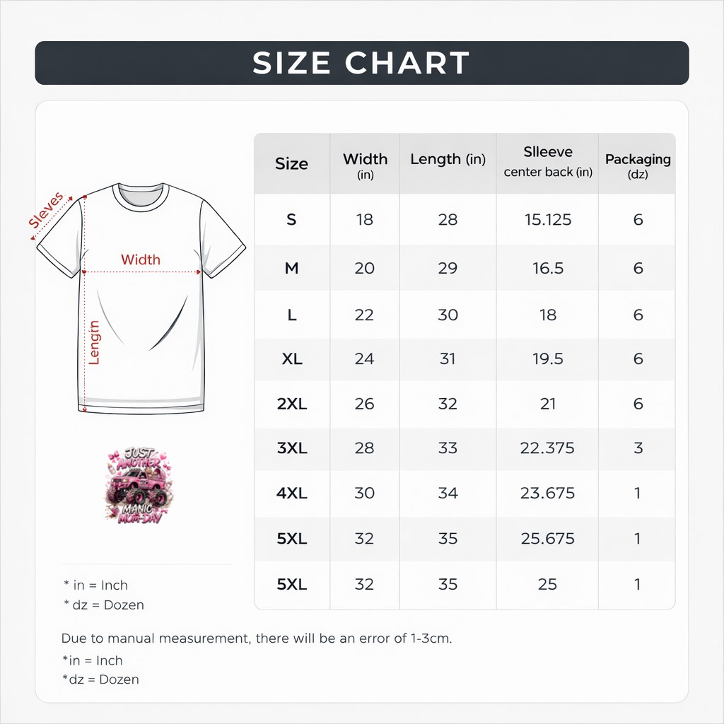 Monster Mama Just Another Manic Mom Day Mom Life Shirt - Image 4