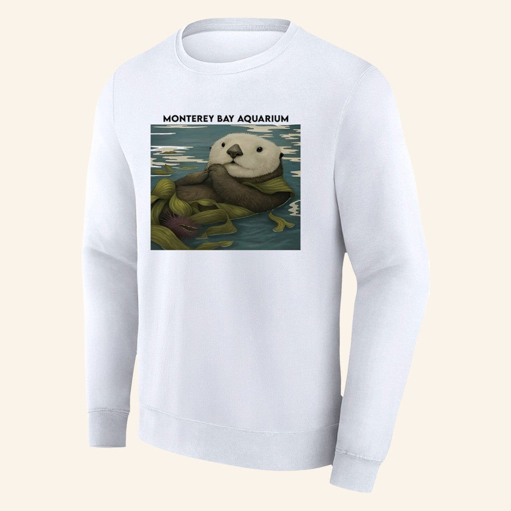 Monterey Bay Aquarium Otter Sweatshirt Funny Cute Apparel Gifts For Swifties