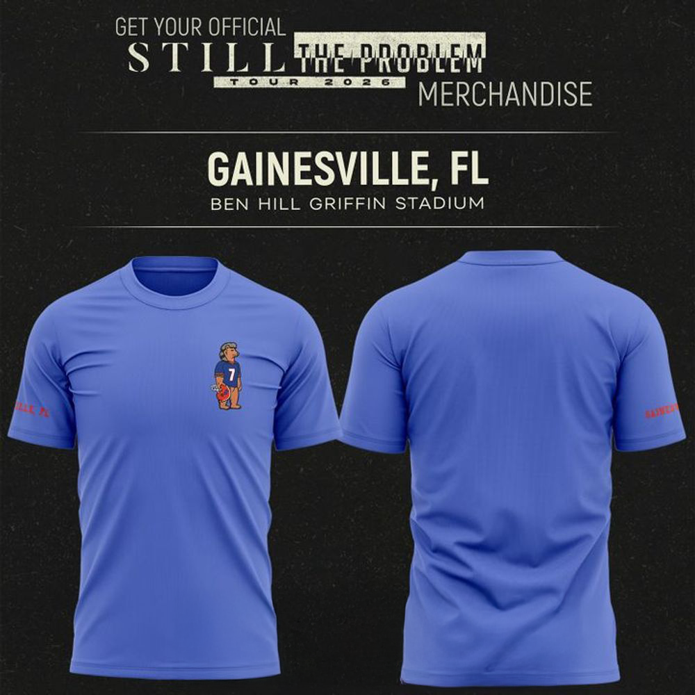 Morgan Wallen x Florida Gators Still The Problem Tour 2026 Shirt
