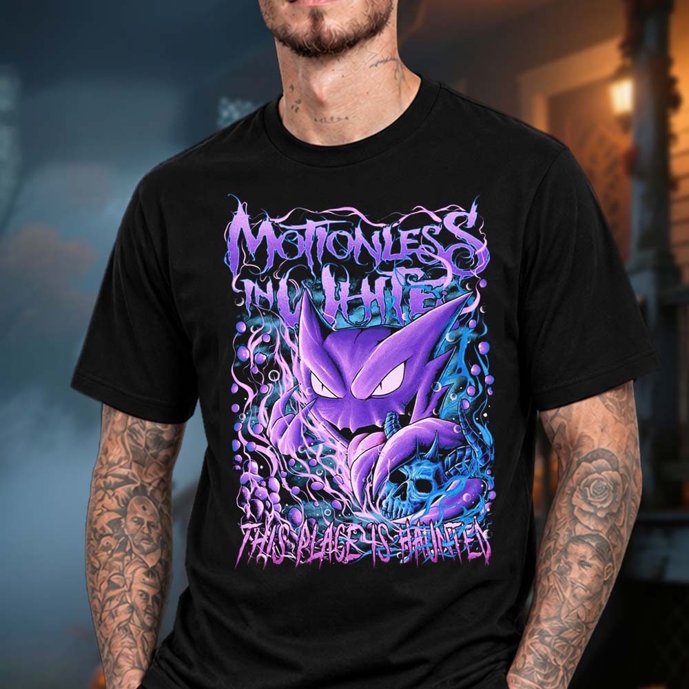 Motionless In White Merch Fall Set 2026 This Place Is Haunted Unisex TShirt