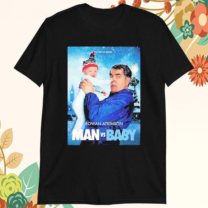 Mr Bean Rowan Atkinson Man Vs Baby Coming On December 11th 2025 Tshirts
